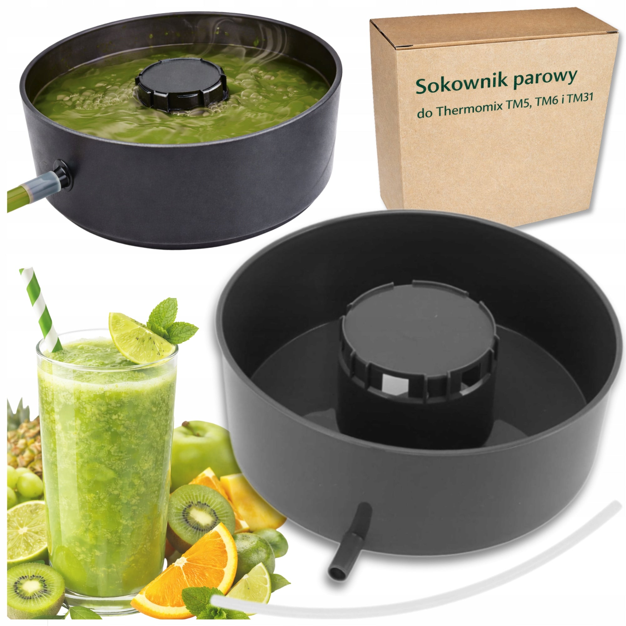 STEAM JUICER FOR THERMOMIX Distiller TM6/TM5/TM31 + Tube