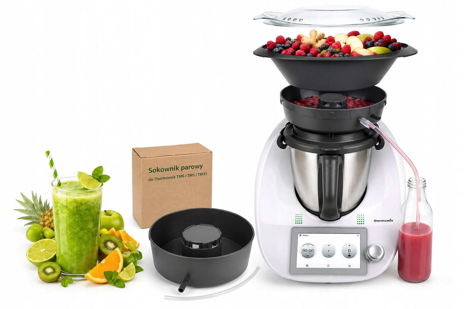 STEAM JUICER FOR THERMOMIX JUICER Distiller TM6/TM5/TM31 Manufacturer code Sokownik TM 5 i 6