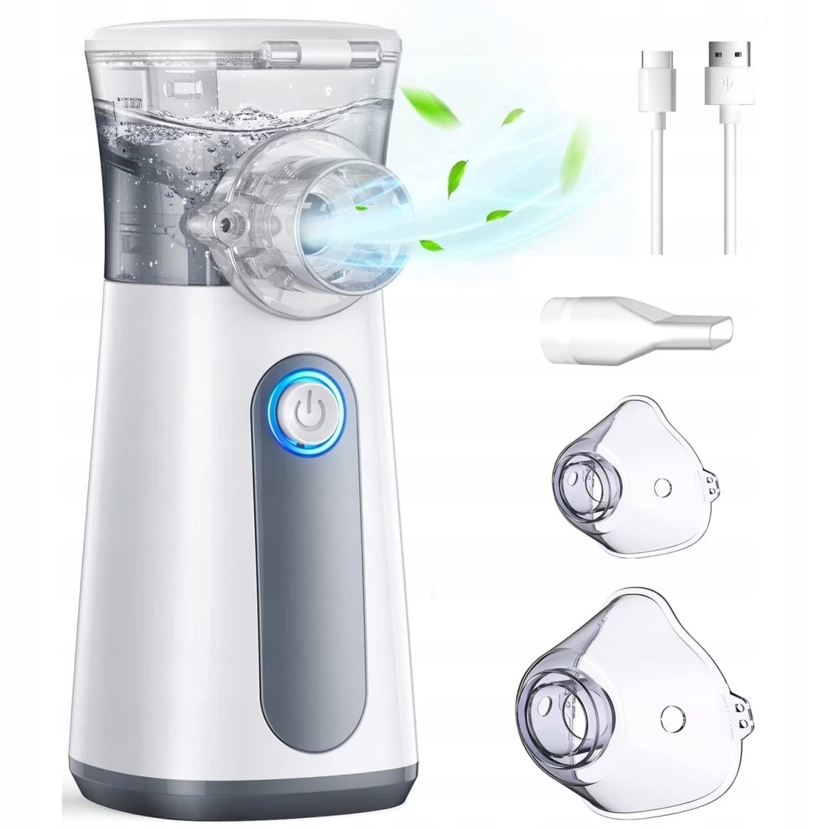 STEAM NEBULIZER INHALER FOR CHILDREN AND ADULTS QUIET | 3 MODES Medical device no