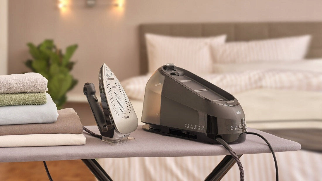 STEAM STATION STEAM GENERATOR IRON BRAUN CareStyle 5 IS5249.BK 2400W Manufacturer code Funkcja samooczyszczenia Stacja parowa mocna