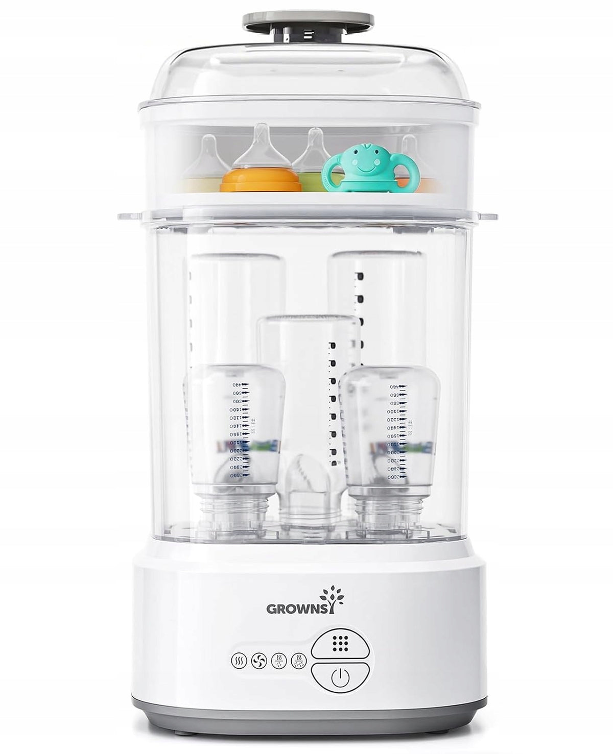 STEAM STERILIZER BOTTLE DRYER GROWNSY ELECTRIC UNIVERSAL