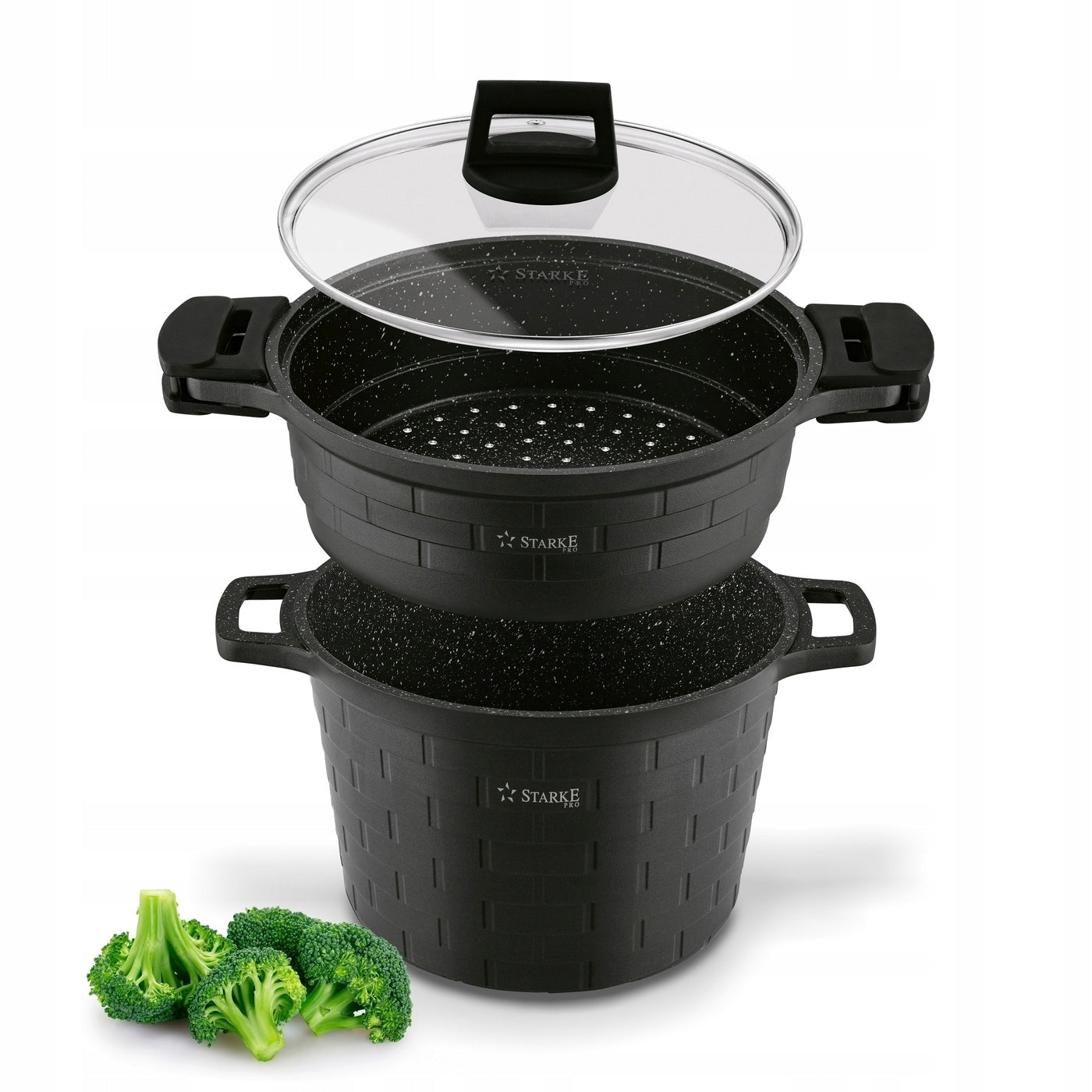 STEAMER INDUCTION Steaming pot 6,3l Brick Marble Starke Pro