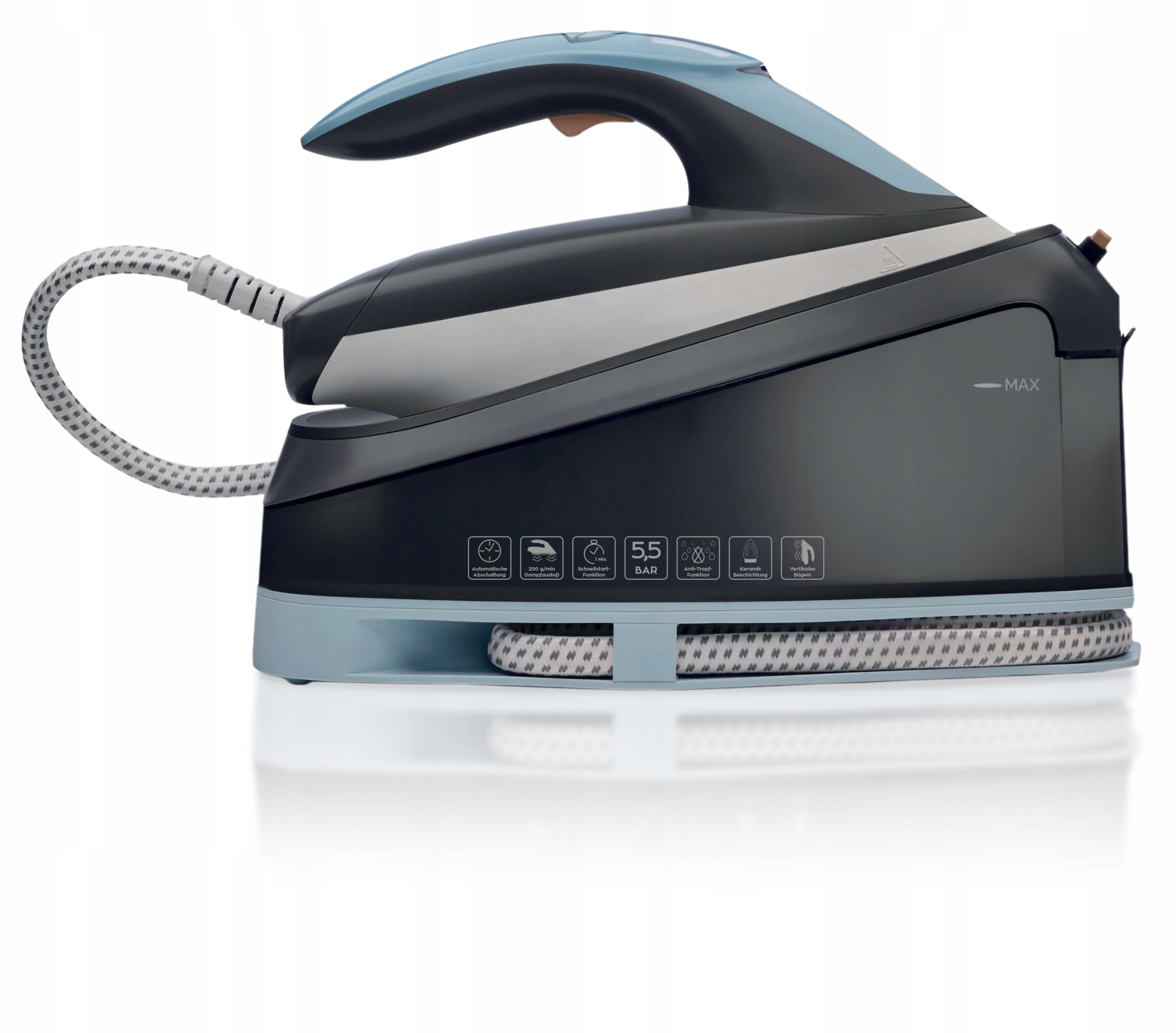 STEAMER STATION FOR CLOTHES STEAM IRON STEAM GENERATOR 3200W Model HDS 8722