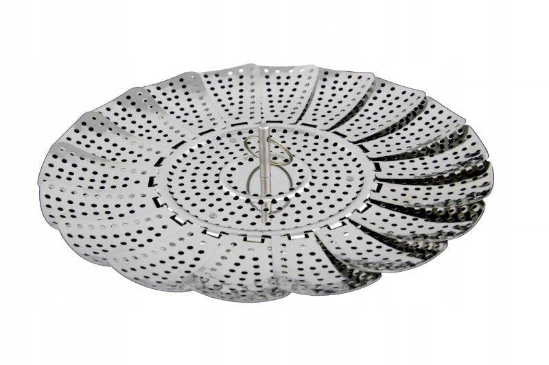 STEAMER STEAMING STRAINER STAINLESS STEEL STRAINER DIAMETER 23 CM UNIVERSAL
