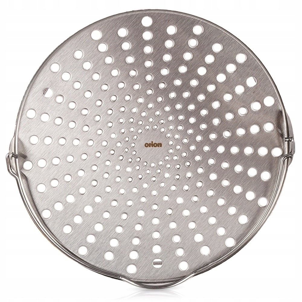 STEAMING CARTRIDGE 19,5CM STAINLESS STEEL WITH FEET