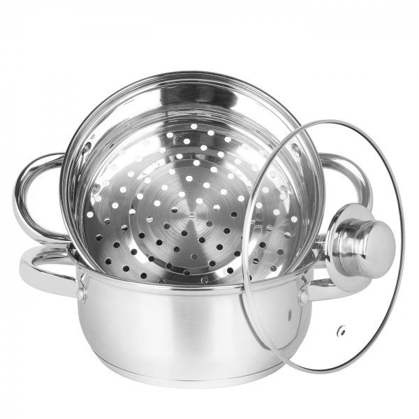 STEAMING POT 2 LITERS 3 ELEMENTS