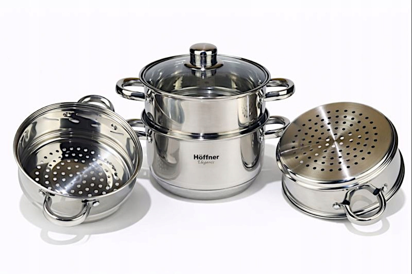 STEAMING POT STEAMER 2 L POT INDUCTION GAS POTS Manufacturer code GARNEK HF-9205