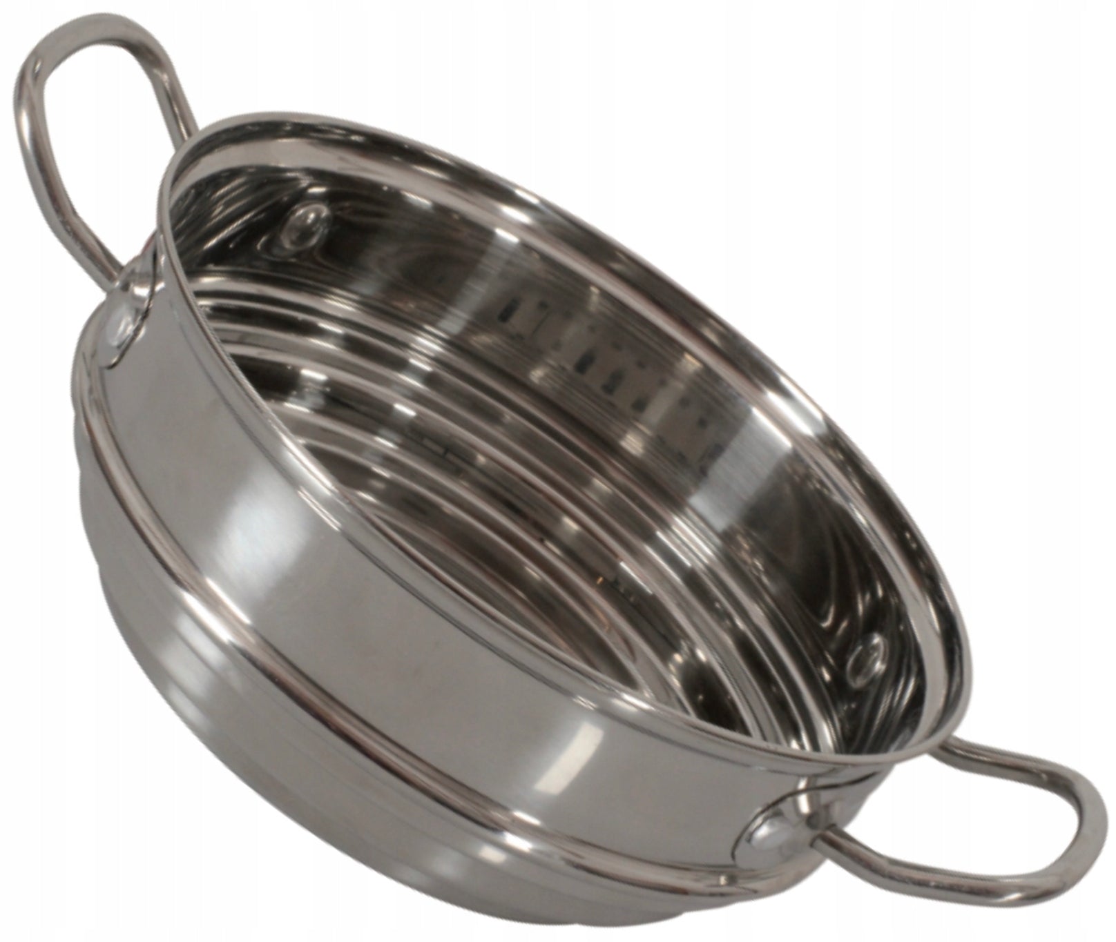 STEAMING SIEVE METAL STEEL POT INSERT 20,18,16 cm Manufacturer code Metalowe sitko na parę oldman garnek koszyk