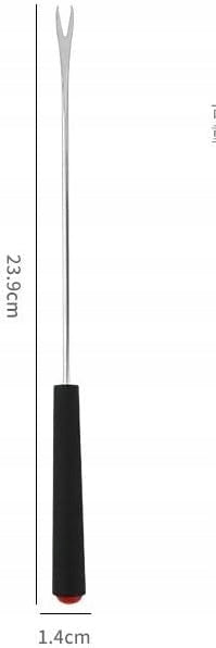 STEEL FONDUE FORKS 24 CM SET OF 6 COLORFUL Customs tariff code 73239400