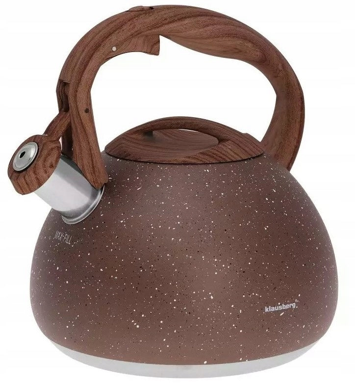 STEEL KETTLE 2.8L, BROWN MARBLE, GAS INDUCTION EAN (GTIN) 5908287275102