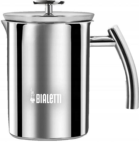STEEL MILK BEATER SUITABLE FOR INDUCTION 330 ML - BIALETTI - no packaging