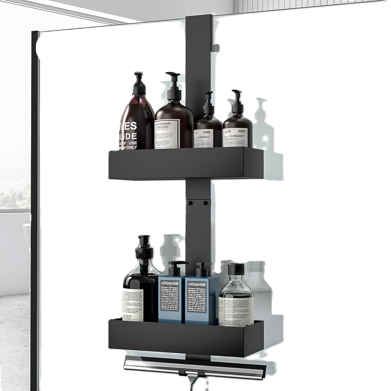 STEEL SHOWER HANGING SHELF BATHROOM SHOWER WALL HANGER