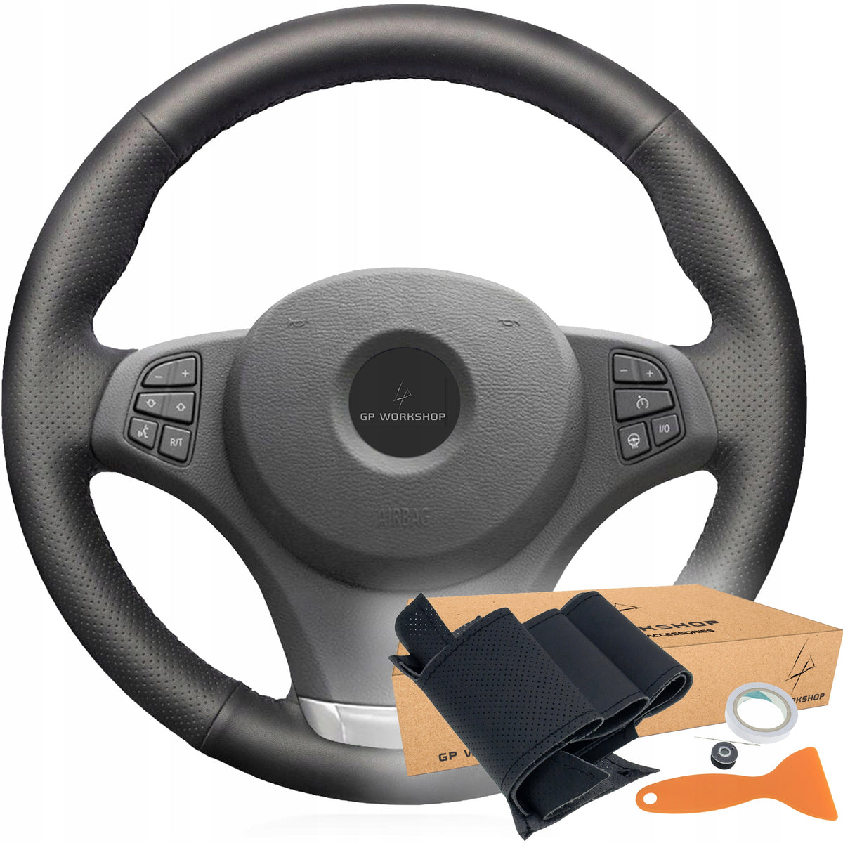 STEERING WHEEL COVER FOR BMW X5 E53 X3 E83