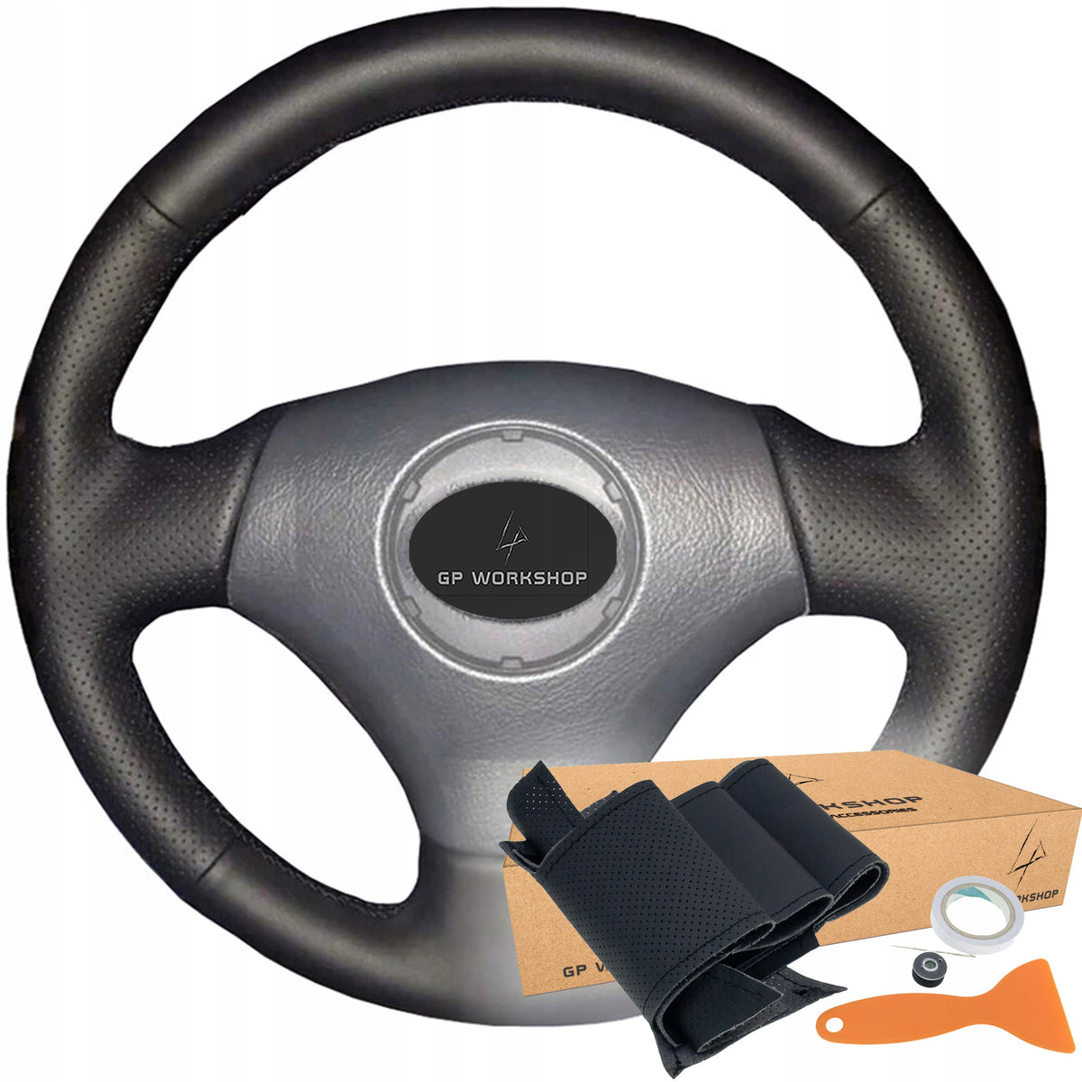 STEERING WHEEL COVER FOR STEERING WHEEL HEM FOR TOYOTA COROLLA E12