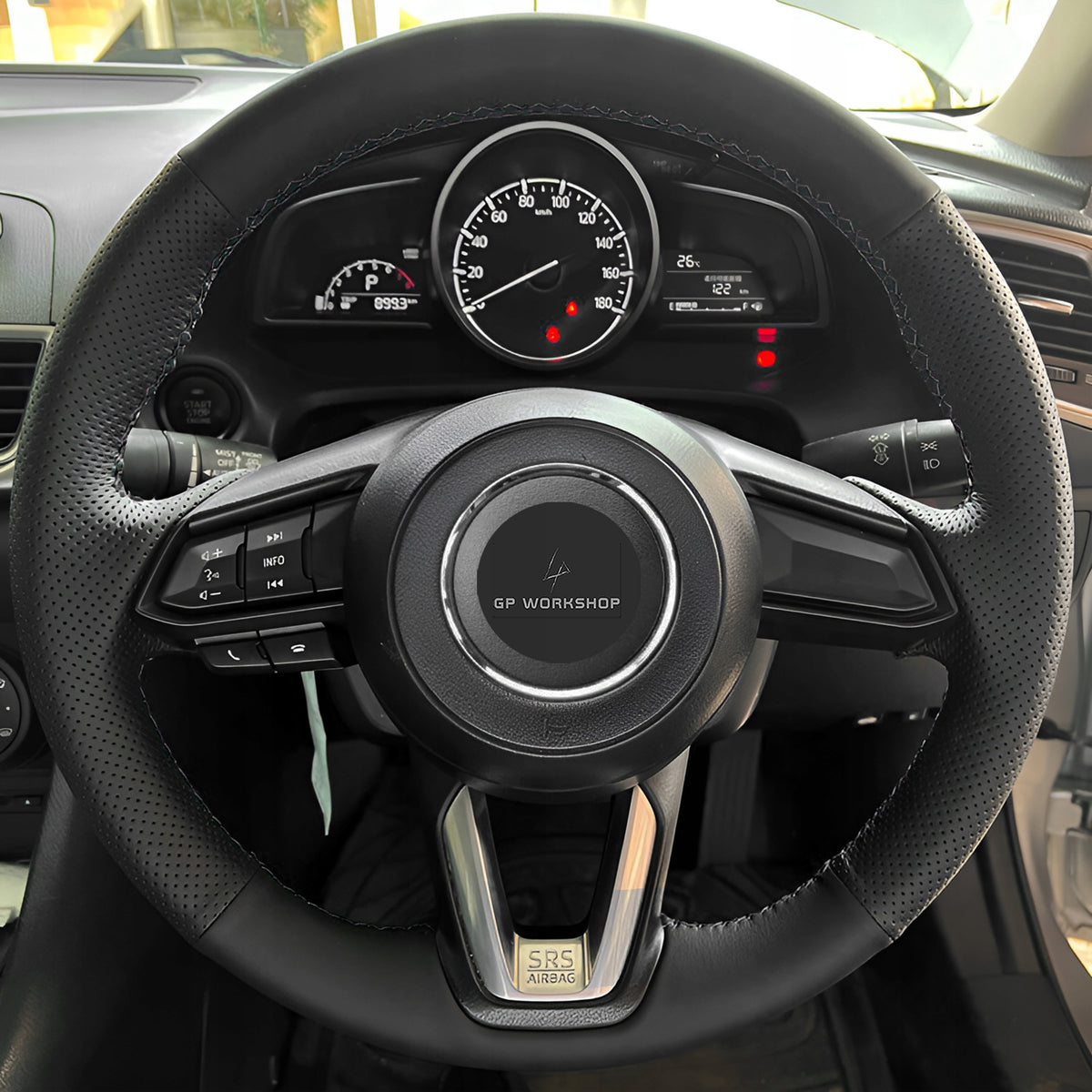 STEERING WHEEL COVER HEM FOR MAZDA 3 6 CX-3 CX-4 CX-5 CX-9 YARIS Manufacturer GPworkshop