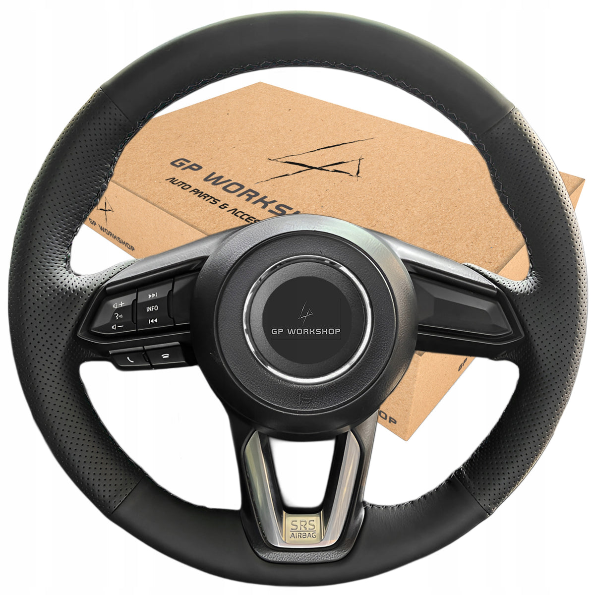 STEERING WHEEL COVER HEM FOR MAZDA 3 6 CX-3 CX-4 CX-5 CX-9 YARIS Manufacturer's catalog number GPworkshop5905600793541