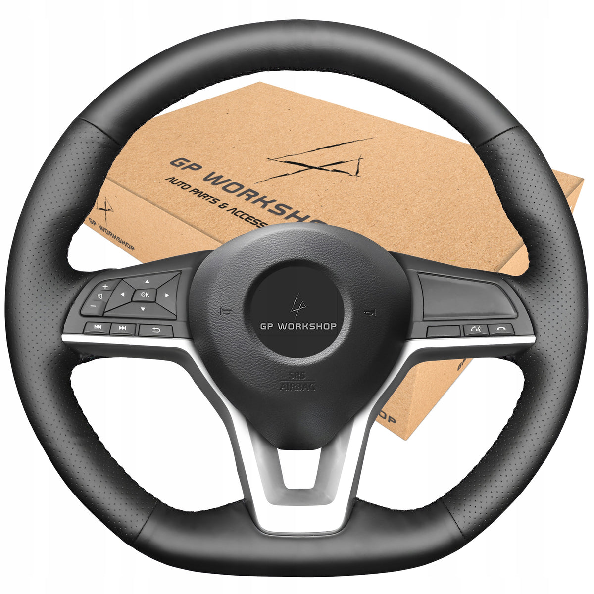 STEERING WHEEL COVER HEM FOR NISSAN X-TRAIL QASHQAI LEAF MICRA ALTIM Manufacturer's catalog number GPworkshop5905600792766