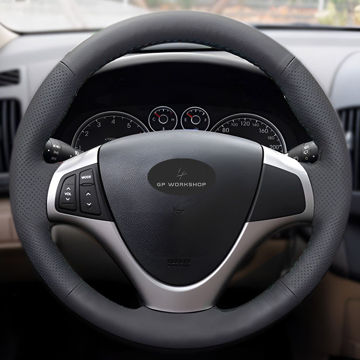 STEERING WHEEL COVER LEATHER FOR HYUNDAI I30 ELANTRA 2010-2012 Manufacturer GPworkshop