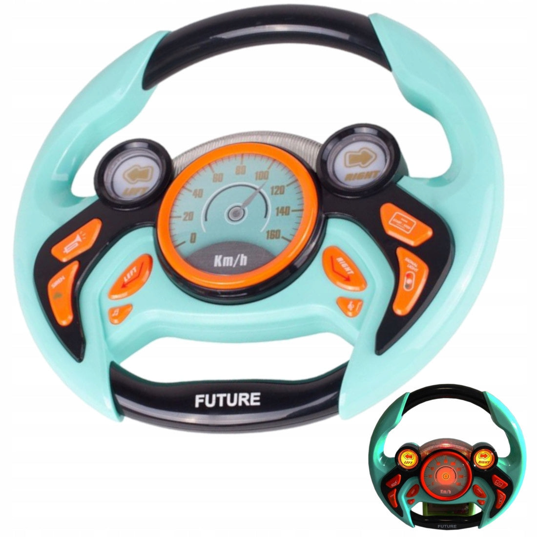 STEERING WHEEL FOR CHILDREN INTERACTIVE DRIVING SIMULATOR CAR LIGHTS SOUNDS Packaging status original