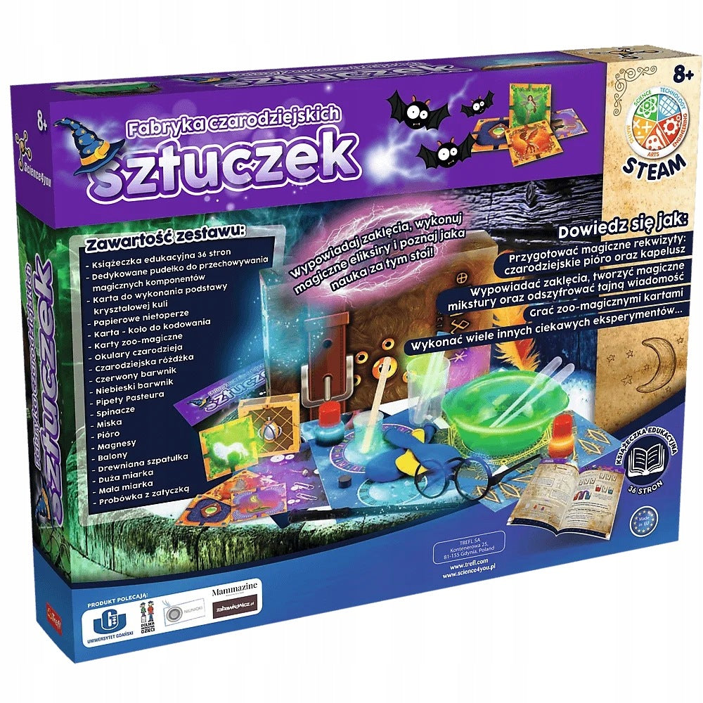 STEM SCIENCE 4 YOU FACTORY OF MAGIC TRICKS magic experiments Packaging status original
