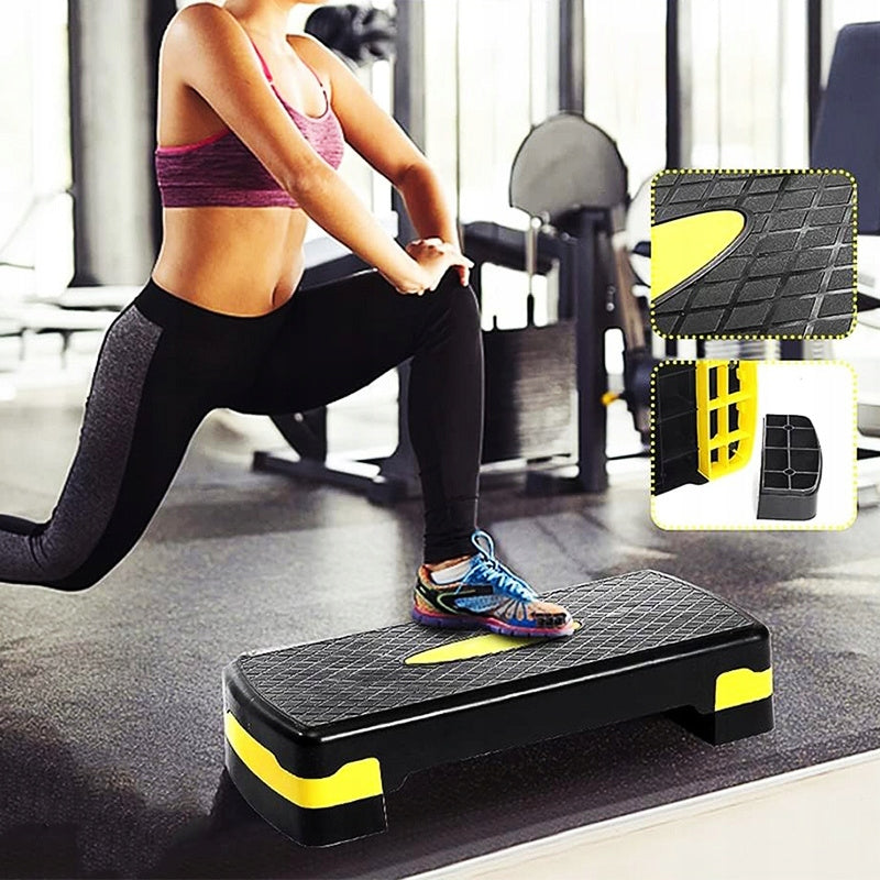 STEP FOR EXERCISE STEPPER AEROBIC STEPPER ADJUSTABLE HEIGHT 3 LEVELS Packaging status original