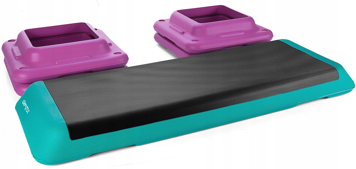STEP FOR FITNESS EXERCISES 3-STEP AEROBICS PLATFORM TRAINING GYMTEK Brand Gymtek