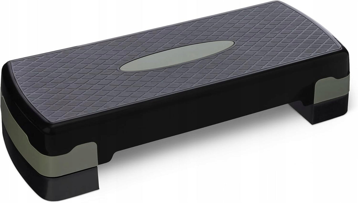 STEP STEPPER FOR FITNESS AEROBICS ADJUSTABLE AMAZON BASICS