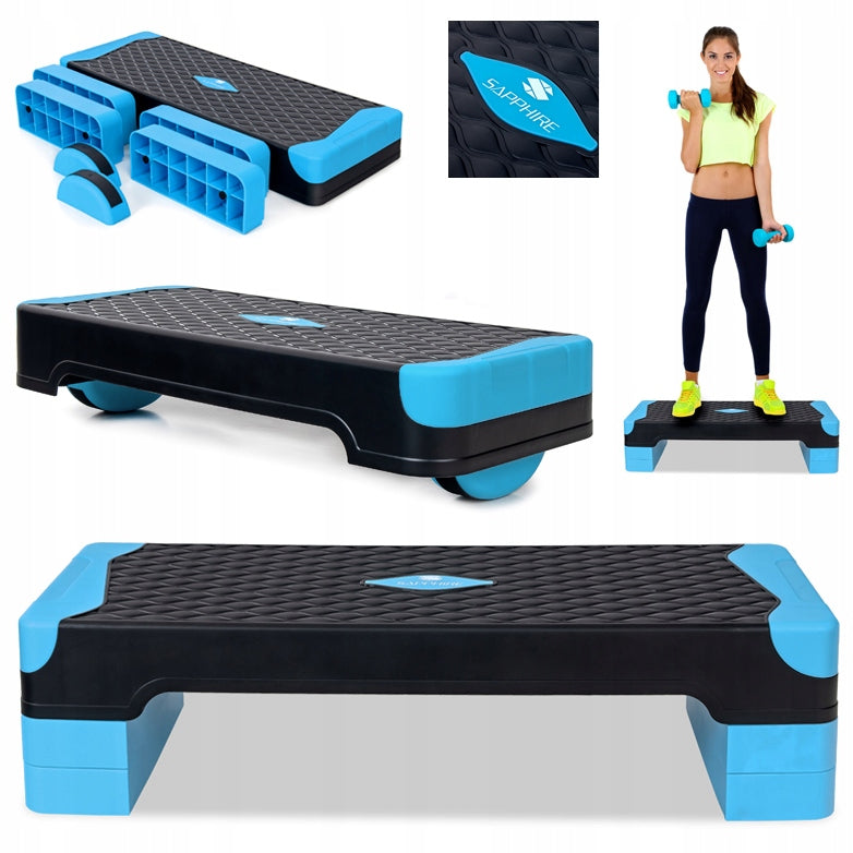 STEP for fitness exercises AEROBICS 3 degrees BALANCE TRAINER modular PLATFORM