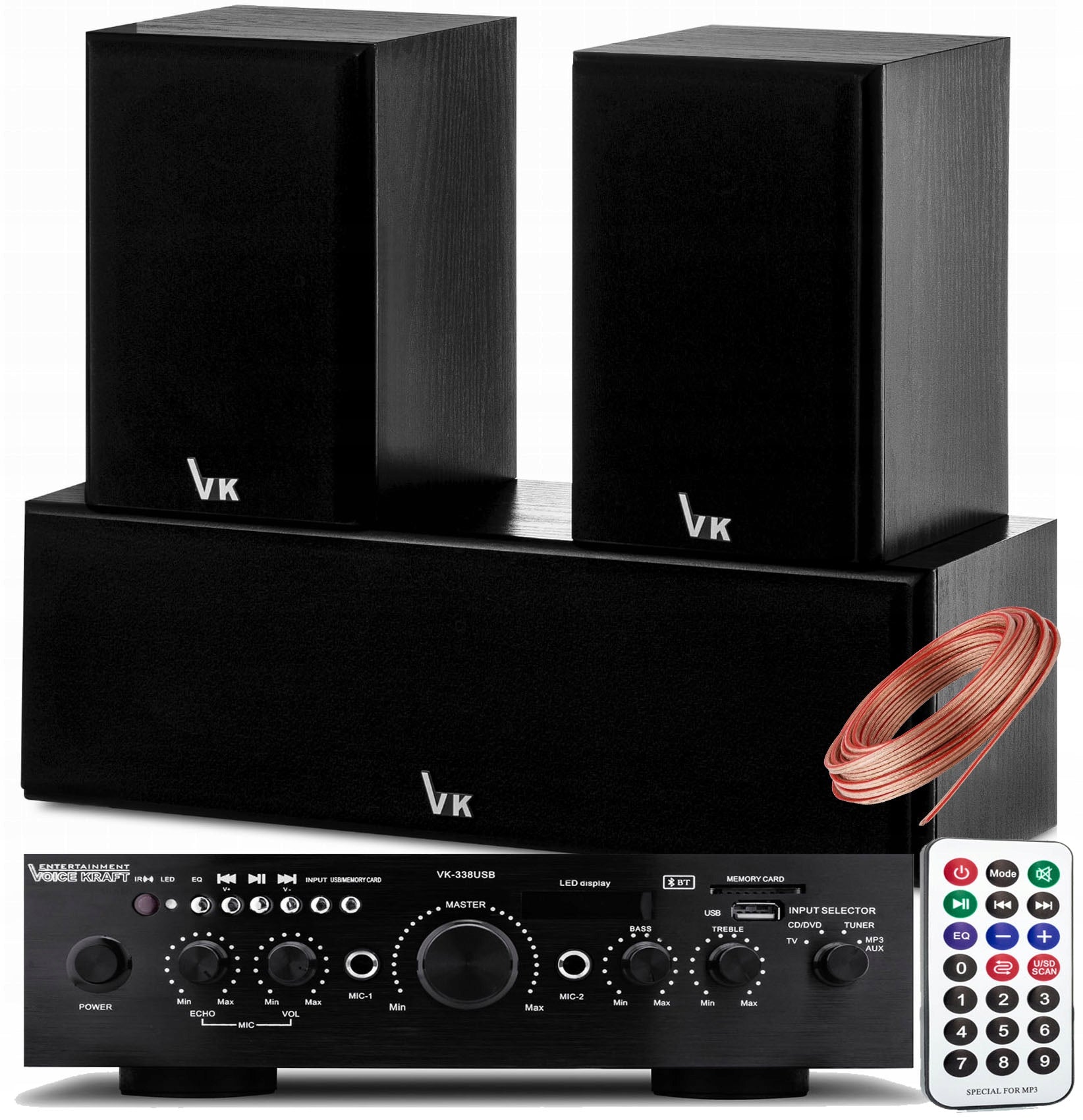STEREO SET COLUMN CINEMA + BLUETOOTH RECEIVER