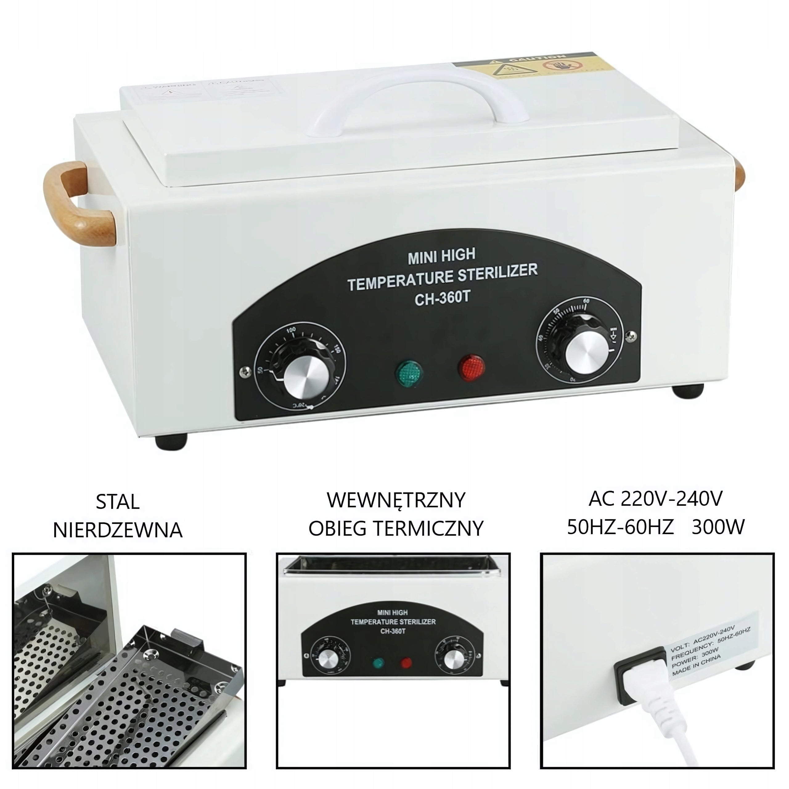 STERILIZER for medical and cosmetic TOOLS DRY AIR CH-360T Brand no brand