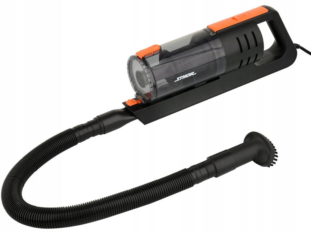 STHOR BAGLESS CAR VACUUM CLEANER POWERFUL TURBO BRUSH 5,5kPa 12V 82967 Brand Sthor