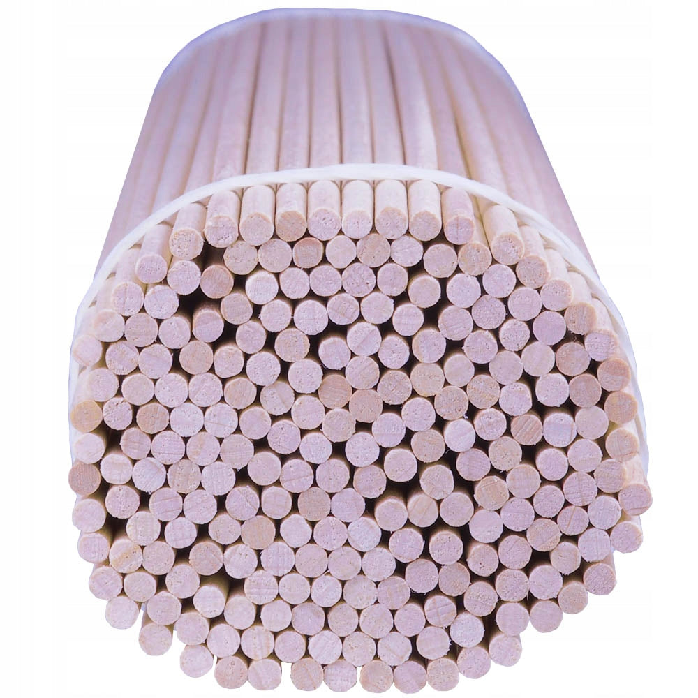 STICKS COTTON CANDY sticks Beech Round Rough 40cm 100 pcs Brand no brand