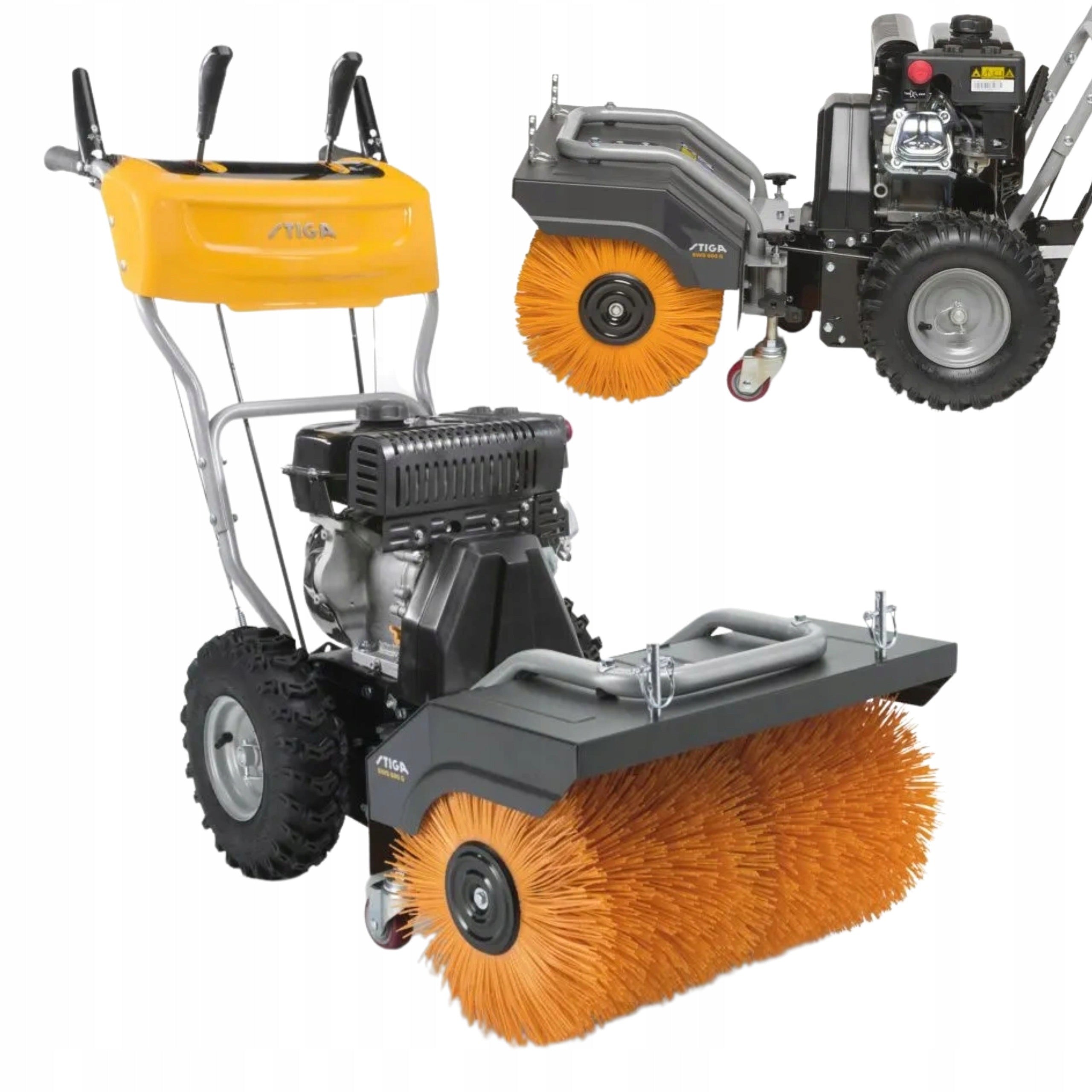 STIGA 219602532/S17 PETROL SWEEPER SWS 600 G WIDTH 60 CM