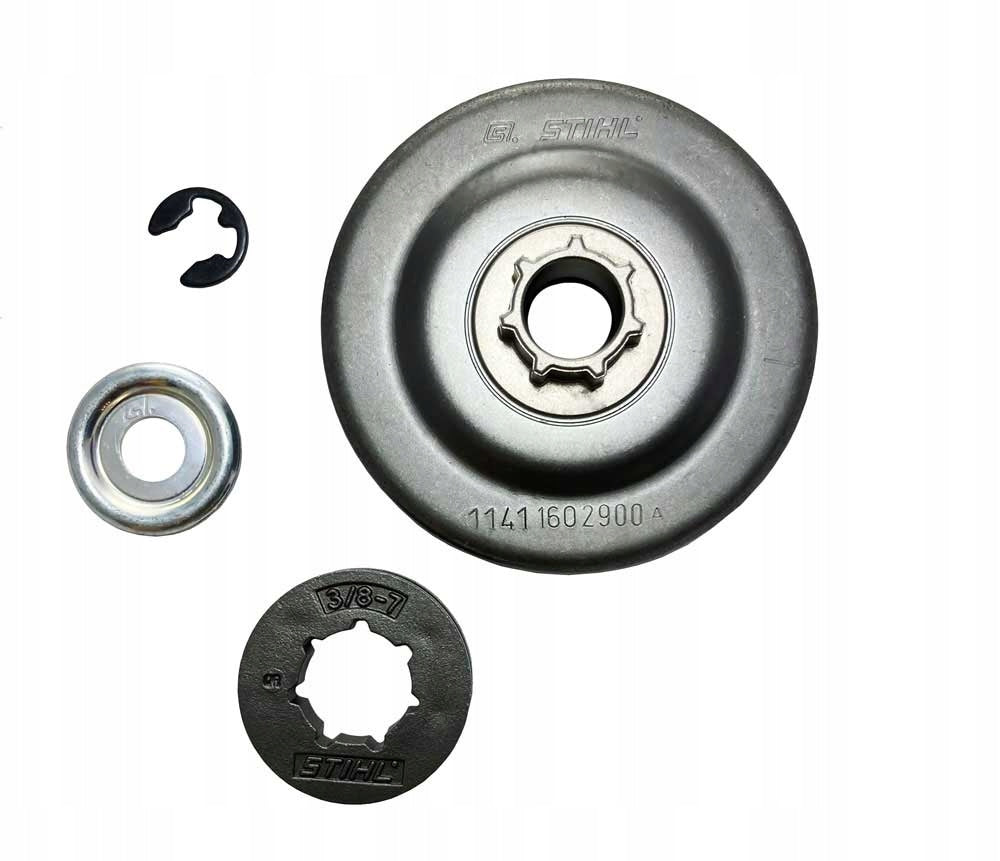 STIHL CLUTCH DRUM WITH 3/8 7T MS 261 C 291 WHEEL Manufacturer code 1141 007 1001