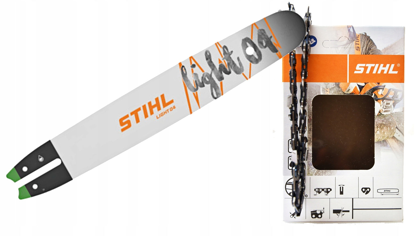 STIHL GUIDE + CHAIN MS 180 181 211 231 251