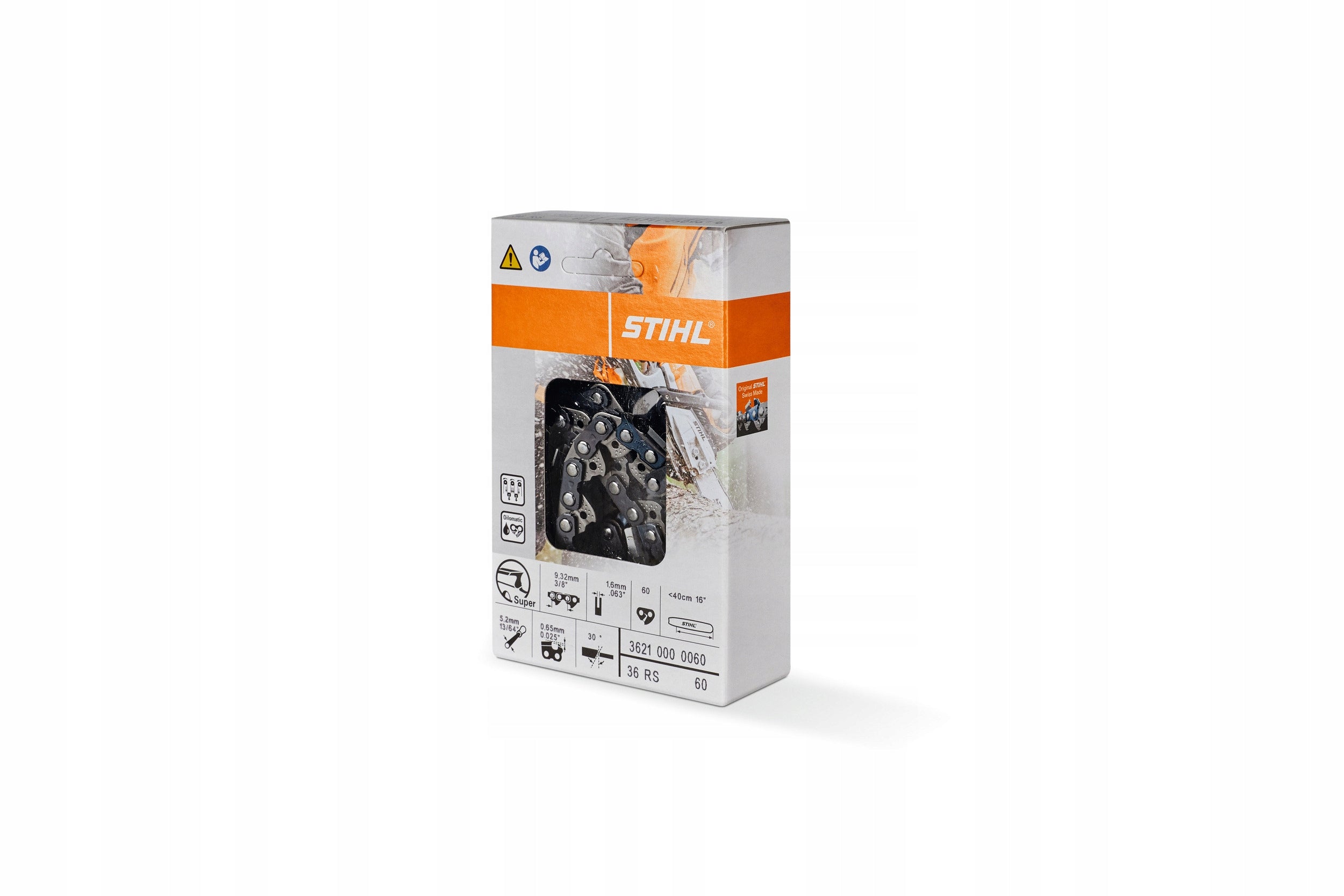 STIHL Picco Super cutting chain .325 1.6 62 links MS 271, 261 FULL CHISEL Packaging status original