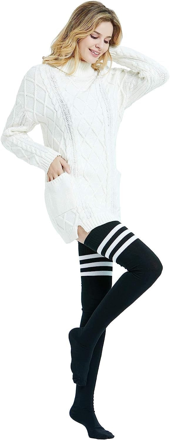 STOCKINGS EXTRA LONG COTTON THICK PLUS SIZE WOMEN'S SOCKS Manufacturer code 5908107831662