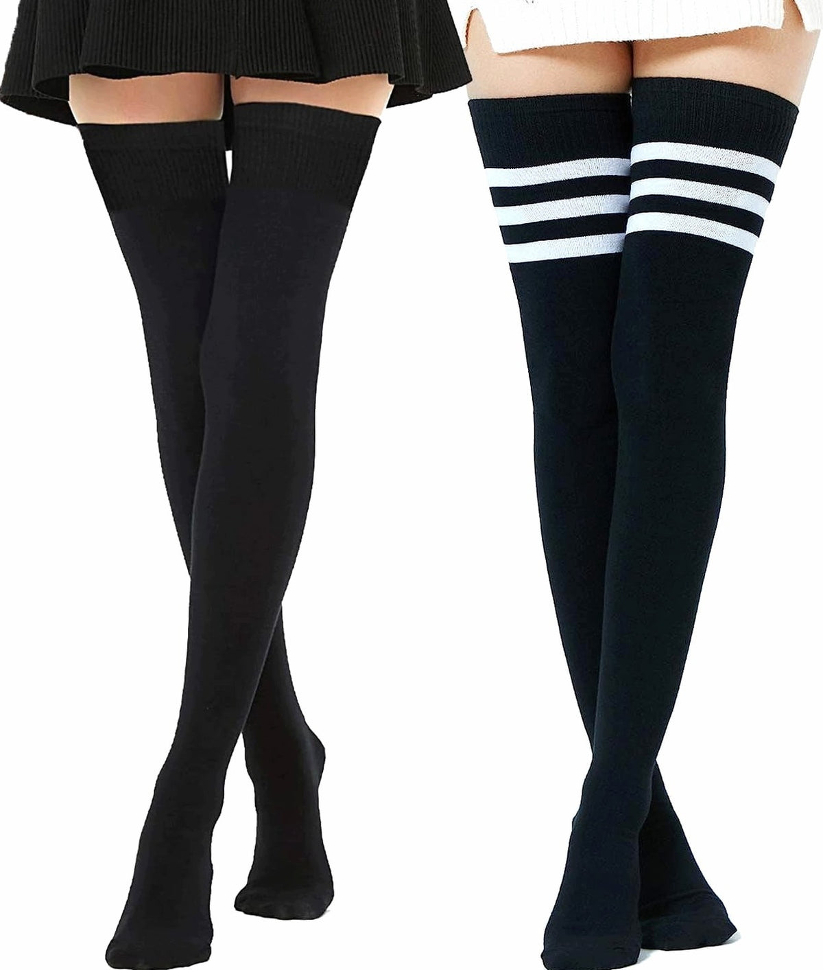 STOCKINGS EXTRA LONG COTTON THICK PLUS SIZE WOMEN'S SOCKS