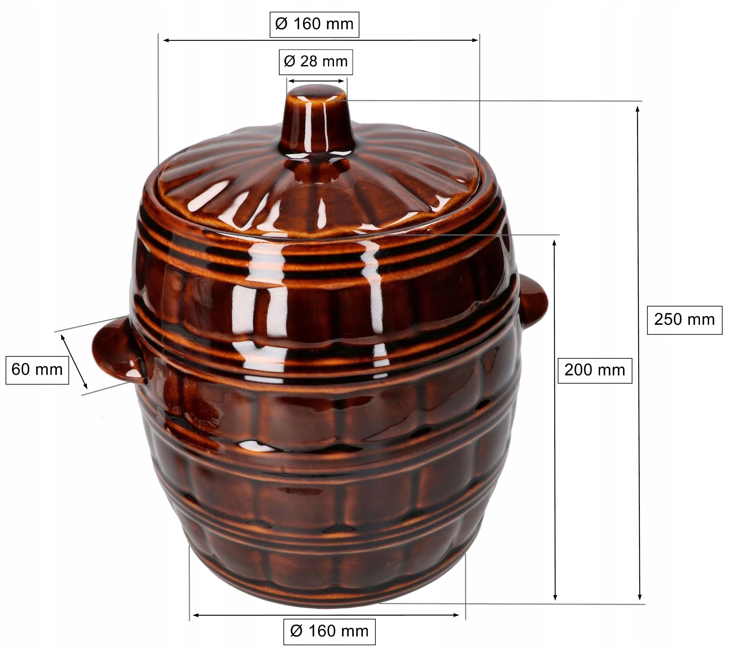 STONE BARREL 5 POT CABBAGE CHEESE Capacity 5 l
