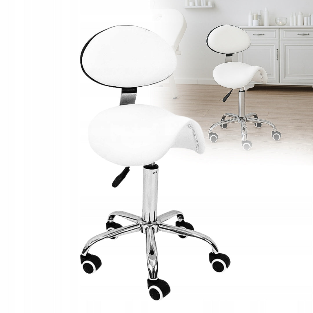 STOOL COSMETIC STOOL SADDLE CHAIR BACKREST