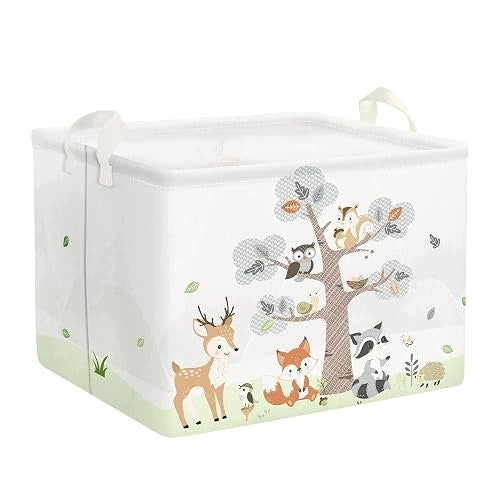 STORAGE BASKET FOLDING FOREST ANIMALS 36L metal Manufacturer code SWC5908151779248