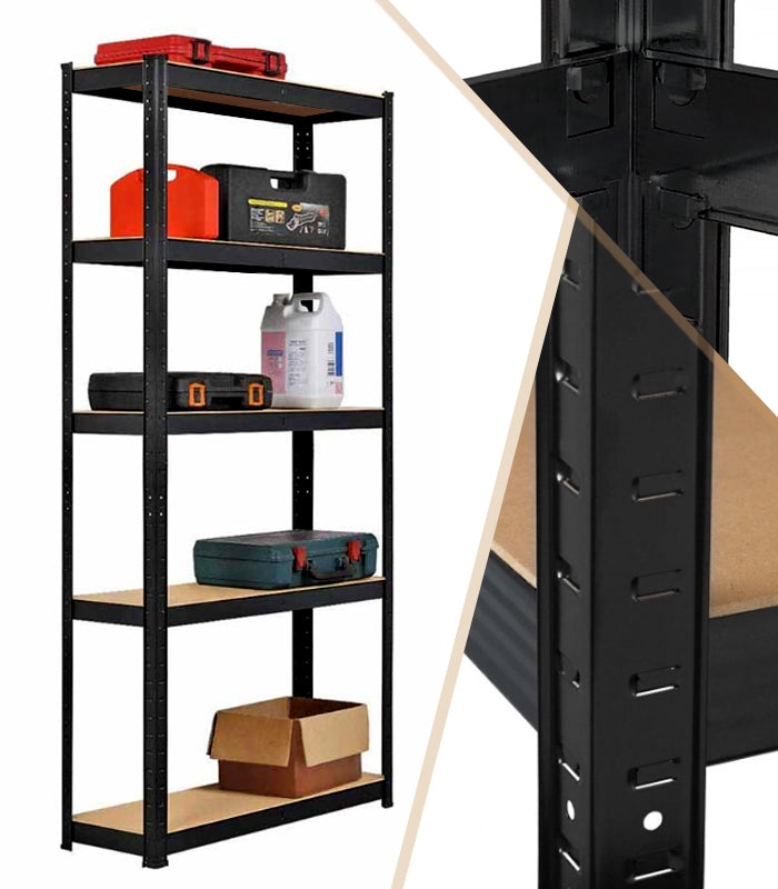 STORAGE RACK BLACK WORKSHOP 150 CM Packaging status original