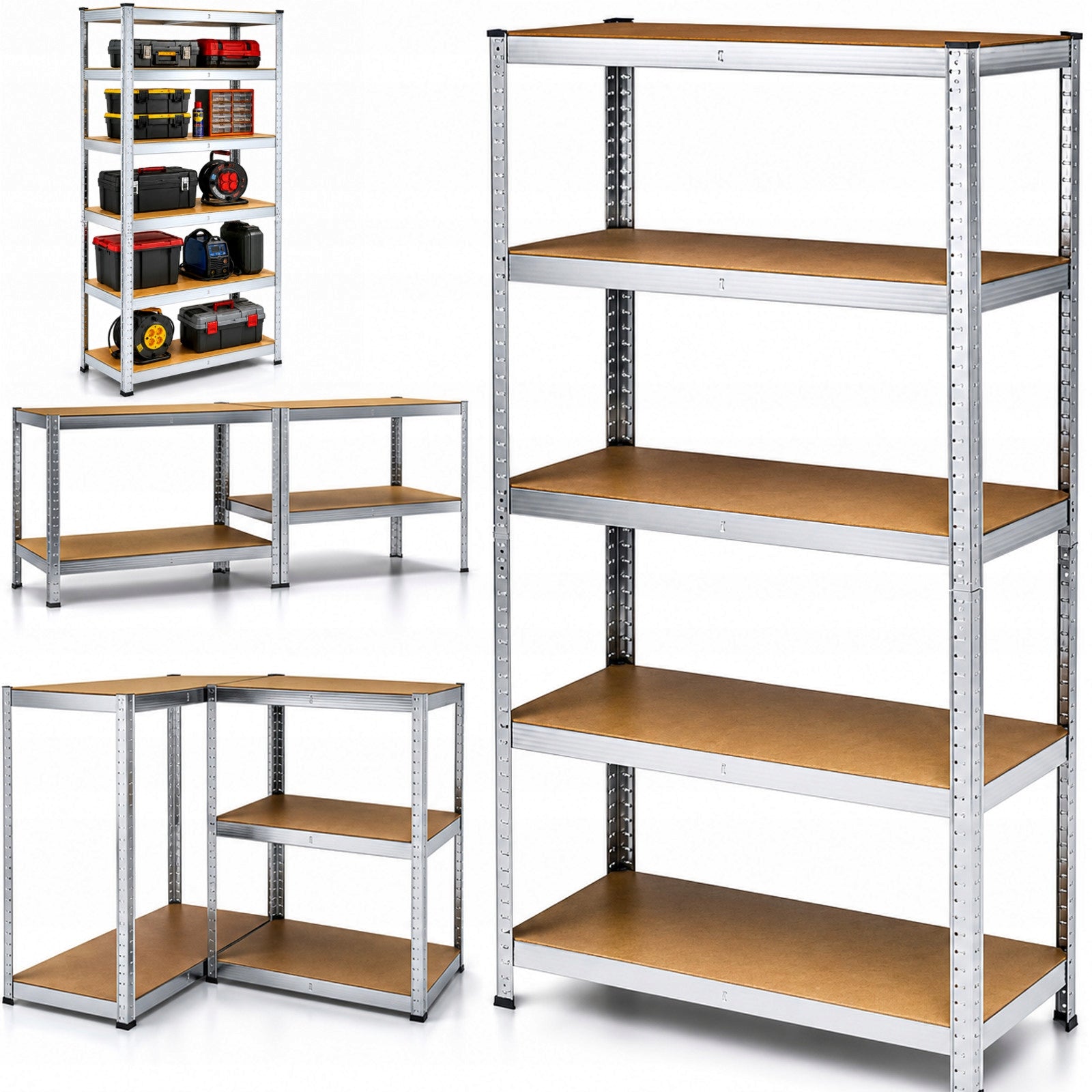 STORAGE RACK METAL GARAGE OFFICE FOR BASEMENT GARAGE OFFICE 180x90