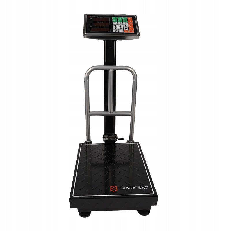 STORAGE SCALE ELECTRONIC LCD 150kg Power supply battery and mains