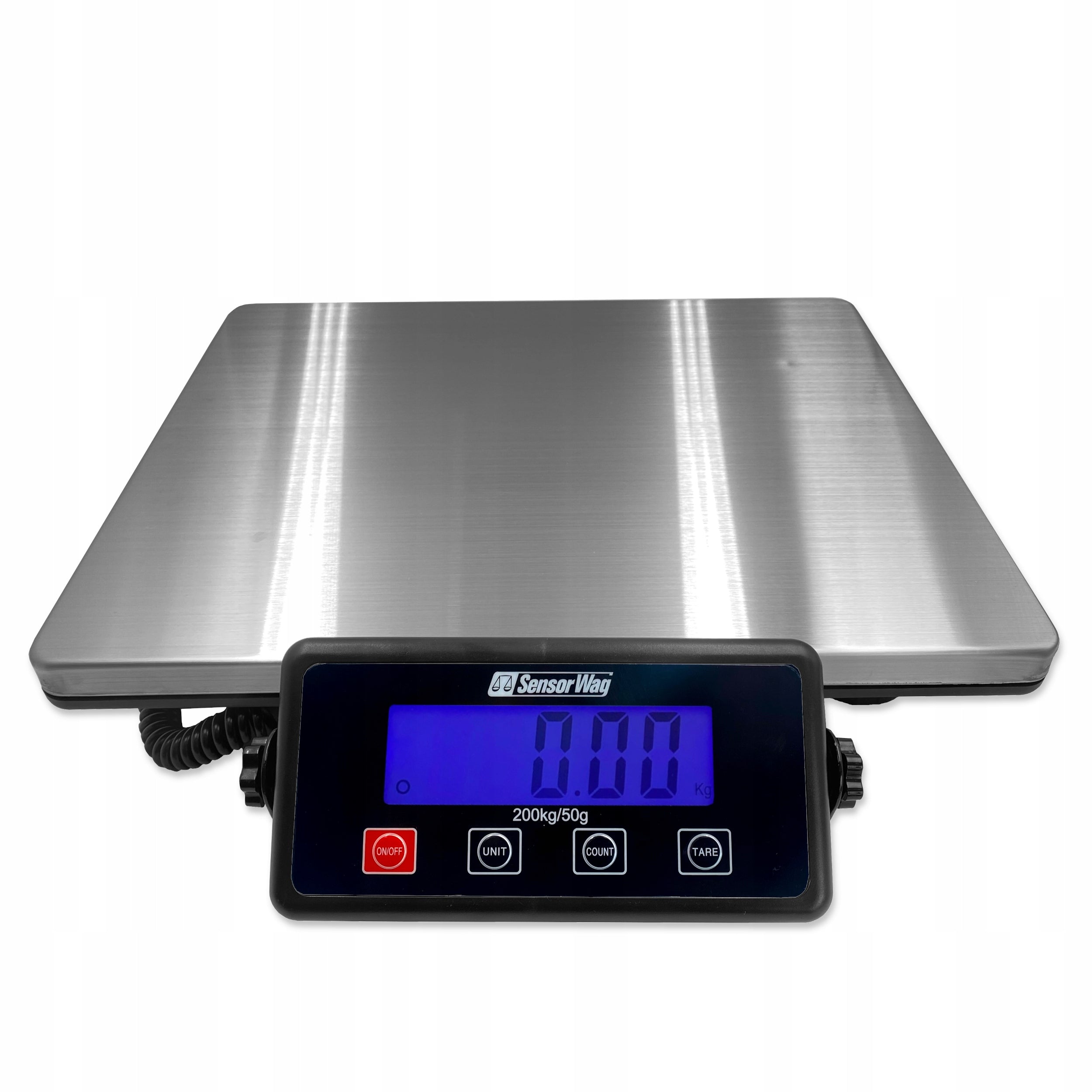 STORAGE SCALE FOR PARCELS UP TO 200kg 38X30CM ELECTRONIC PLATFORM Scale type platform
