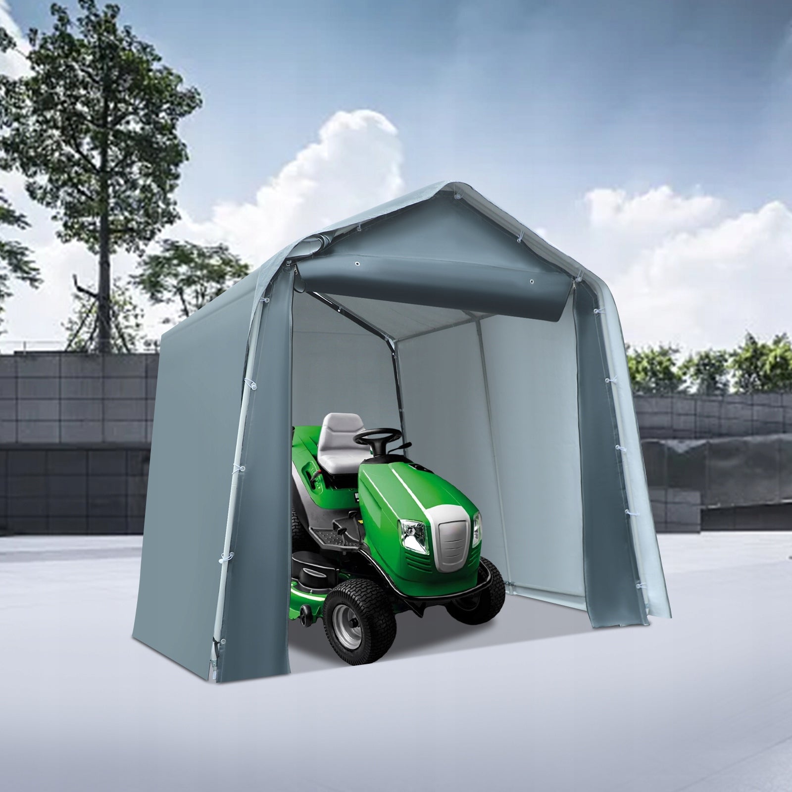 STORAGE TENT 2.4*2.4M GARAGE TENT WATERPROOF OUTDOOR STORAGE SHED Type tent