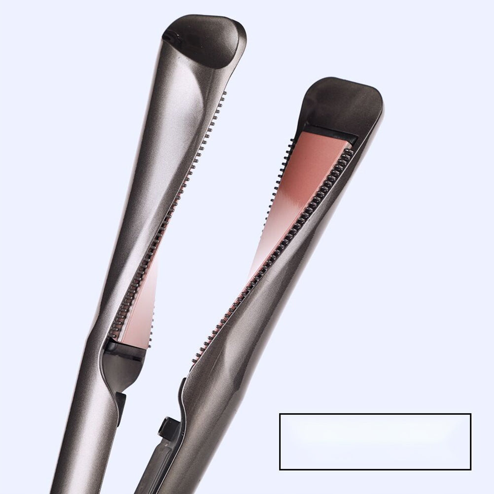 STRAIGHTENER 2in1 HAIR CURLER LCD CERAMIC WAVES LIGHT SPINNING INVERTER Packaging status original