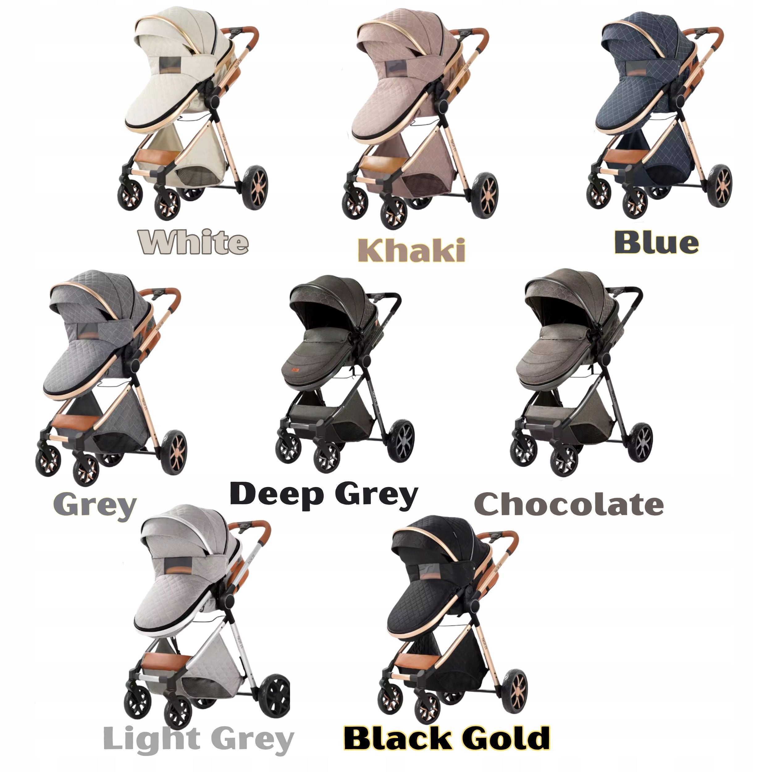 STROLLER MULTIFUNCTIONAL MAGIC ZC 3IN1 GONDOLA WALK CAR SEAT - WARM Packaging status original