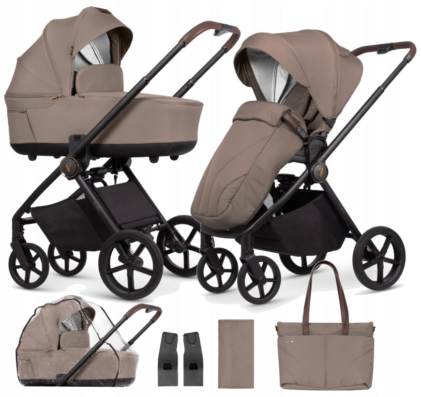 STROLLER VENICCI 2IN1 CLARO FRONT-BACK WITH GONDOLA FOR CHILDREN UP TO 22 KG