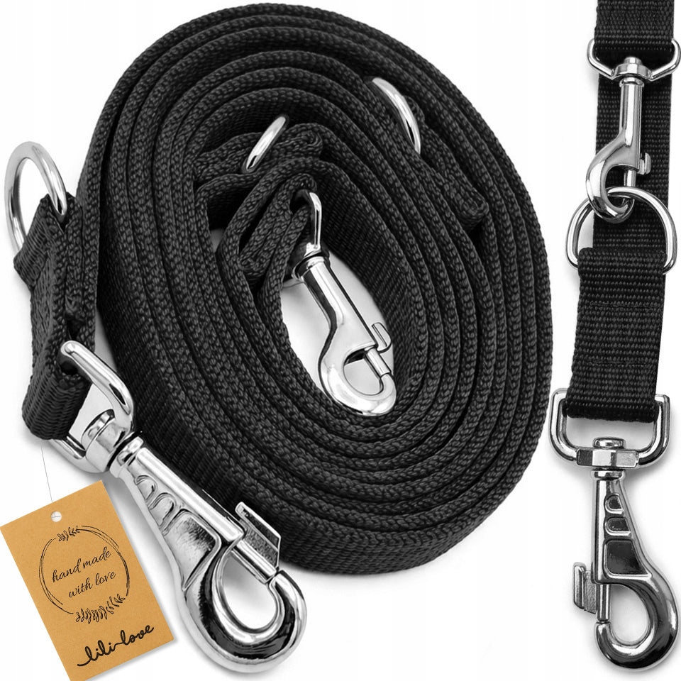 STRONG ADJUSTABLE LEASH FOR BIG DOG DETACHABLE FOR TRAINING DURABLE 3m